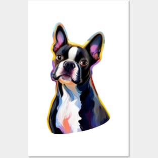 Boston Terrier Posters and Art